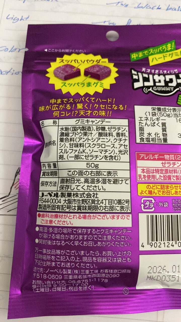 スッパラまグミ