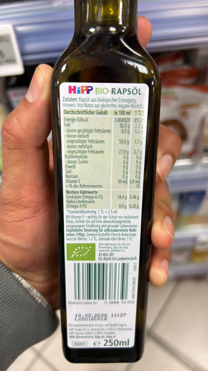 bio-rapsöl
