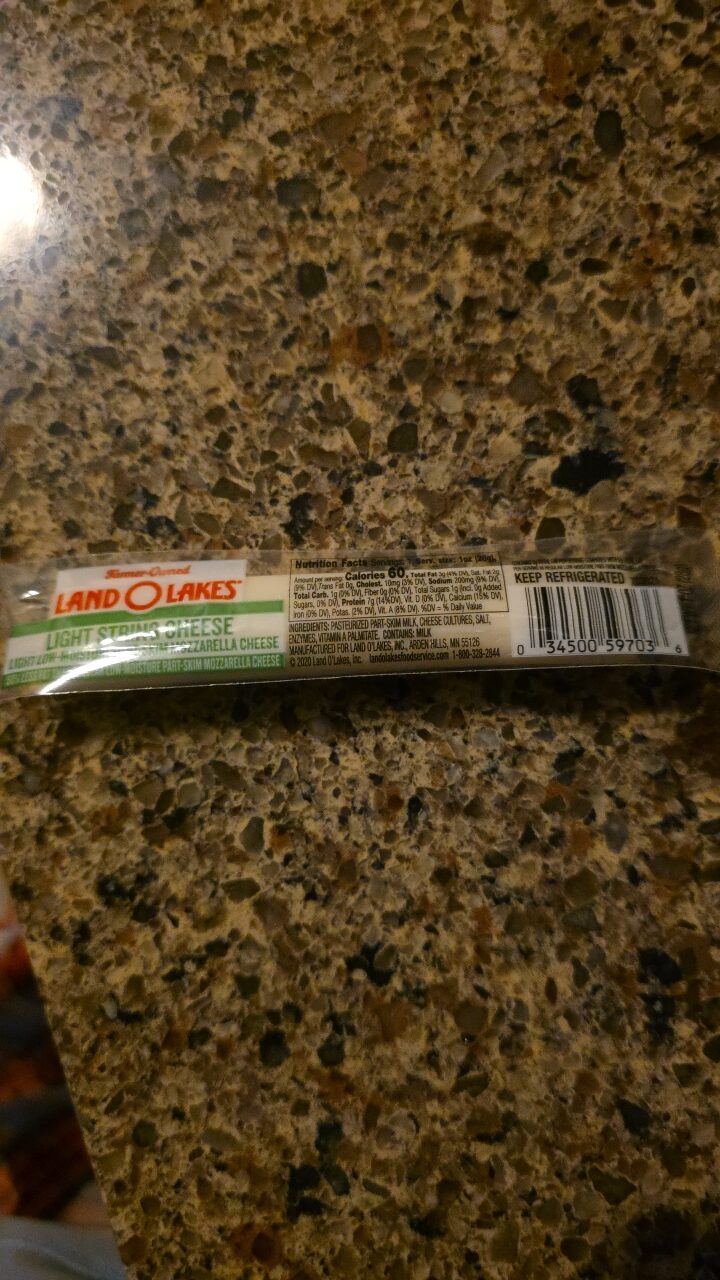 light string cheese