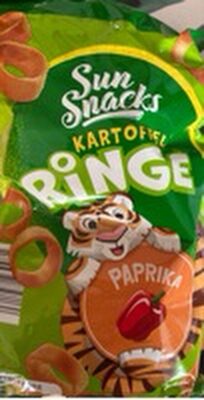 Kartoffelringe Paprika-Geschmack