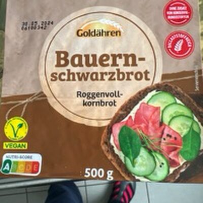 Bauernschwarzbrot - Roggenvollkornbrot