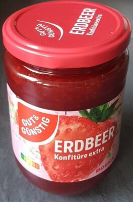 Erdbeer Konfitüre extra