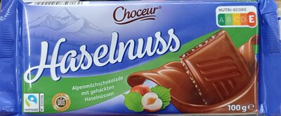 Haselnuss Vollmichschokolade