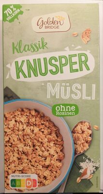 Knuspermüsli Klassik ohne Rosinen