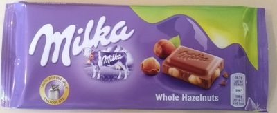 Milka Whole Hazelnuts