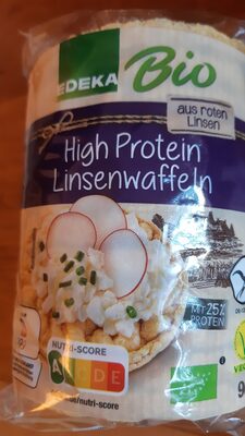 EDEKA Bio Bio LinseN-Waffeln High Protein 80g 1.49€ 1kg 18.64€