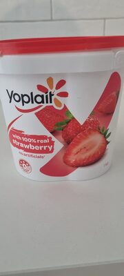 Yoplait Real Fruit Strawberry