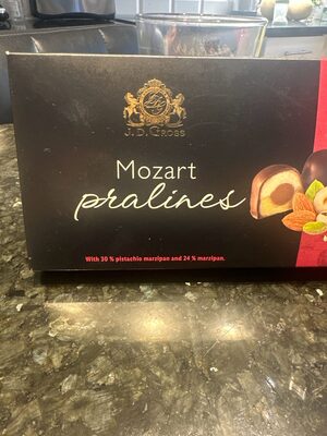 Mozartkugeln Marzipan Pralines