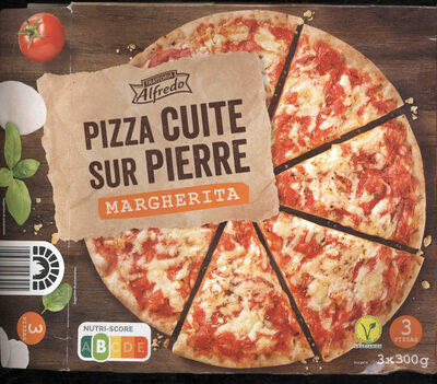 Pizza Cuite Sur Pierre - Margherita