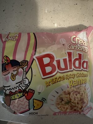 Buldak Cream Carbonara Hot Chicken Flavor Ramen