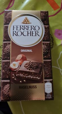90G FERRERO ROCHER TABLETTE LT