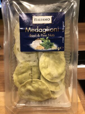 medaglioni basil & pine nuts