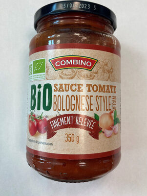 Sauce tomate bio vegan bolognese style