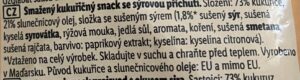 Is smažený kukuřičný snack se sýrovou příchutí Halal?