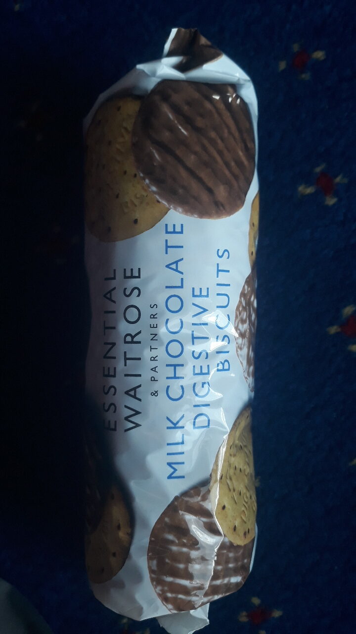 essential milk chocolate digestive biscuits