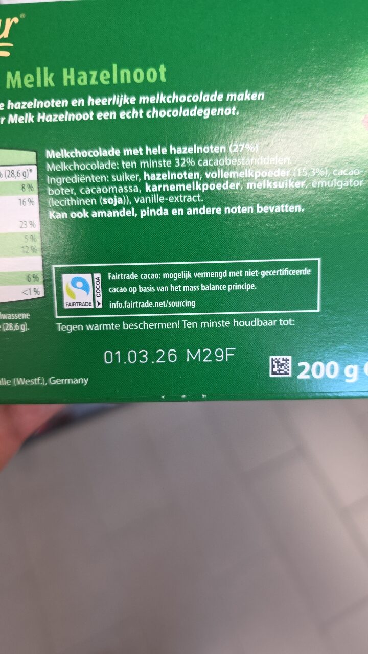 Melk Hazelnoot