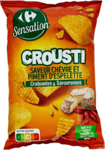 Is Crousti saveur chèvre et piment d’espelette Halal?